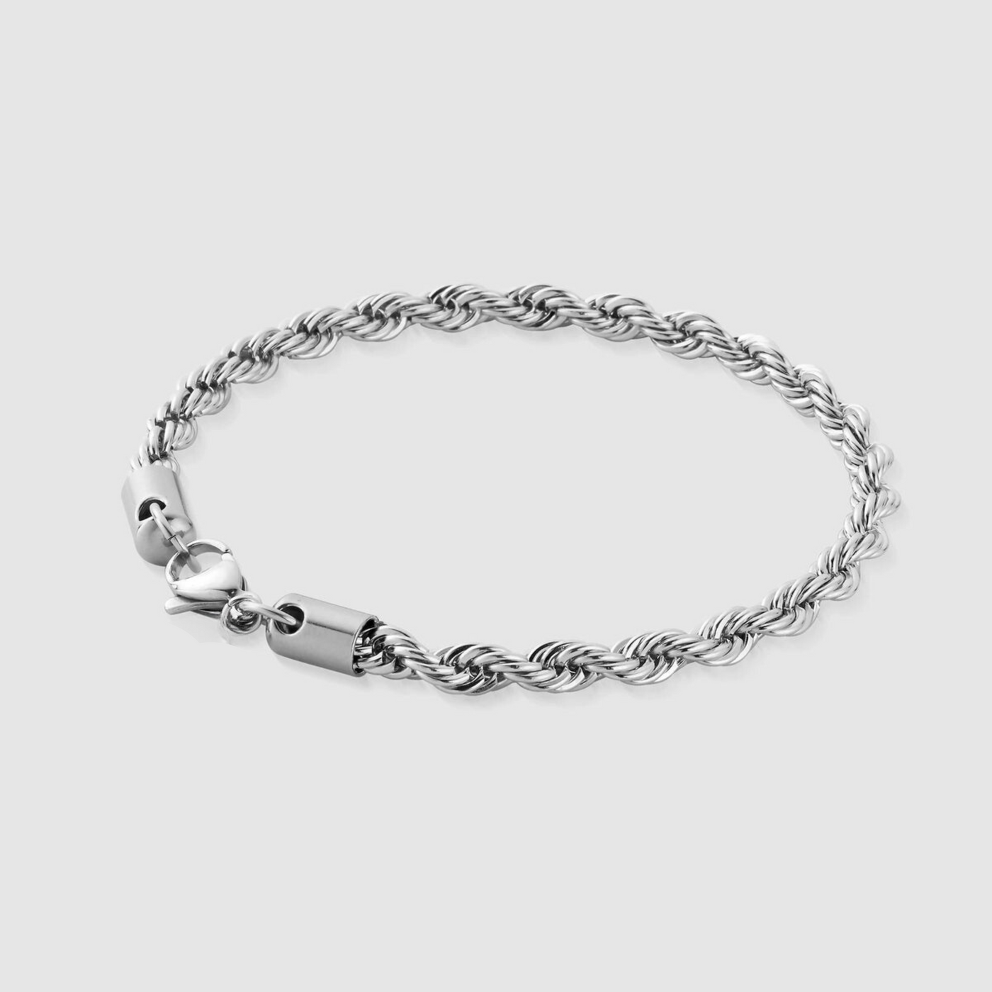 TOUW ARMBAND (ZILVER) 6MM