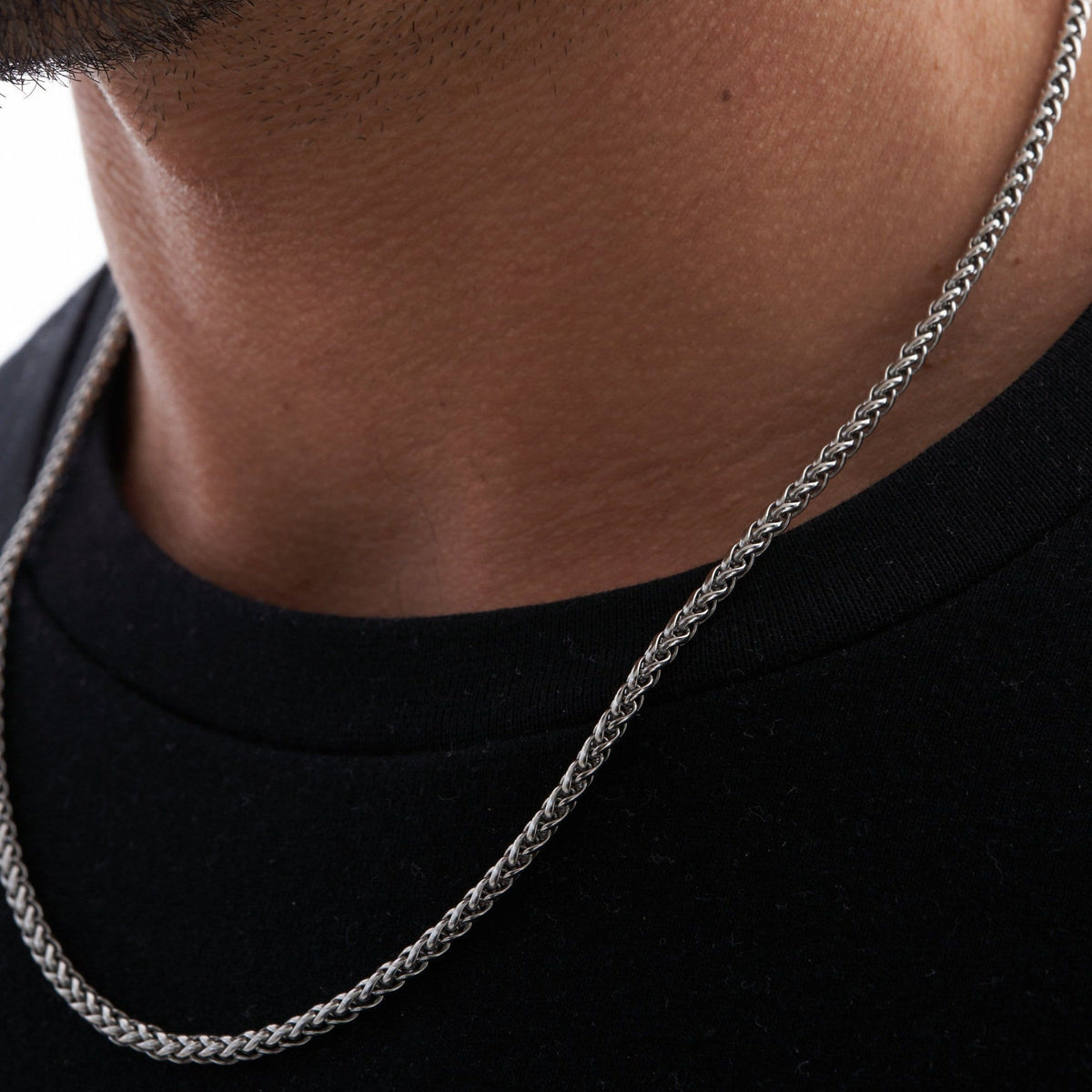 WHEAT CHAIN (SILVER) 3MM