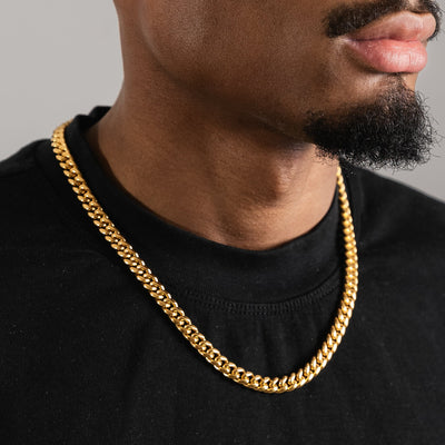 BUNDLE - CUBAN (18K GOLD) 8MM