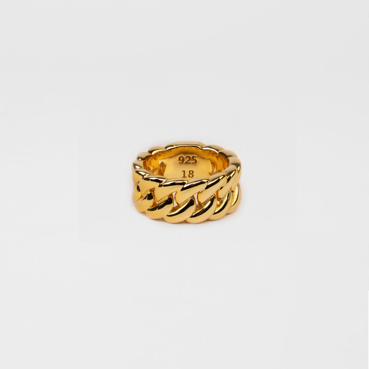 SABONZO - GOLD ENAMEL RING